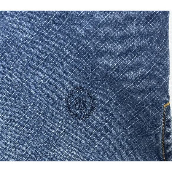 Large Women’s Vintage 90s Patriotic Denim Sleevless Red White Blue 4th of July - Picture 2 of 11